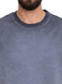 Indigo Washed Sleeveless T-Shirt
